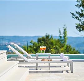 4-Bedroom Villa with Pool and Countryside Views near Oprtalj, Istria, Sleeps 8